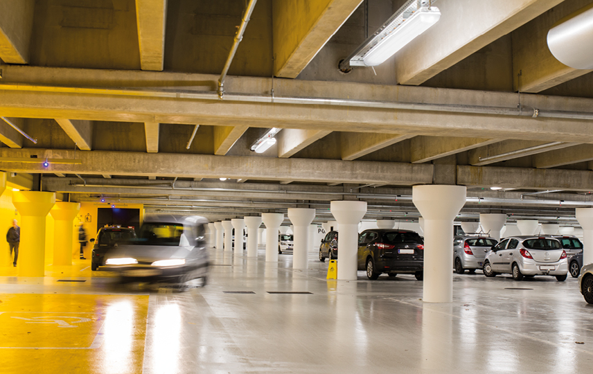 Parkeergarage Thomas B. Thriges Gade en ODEON