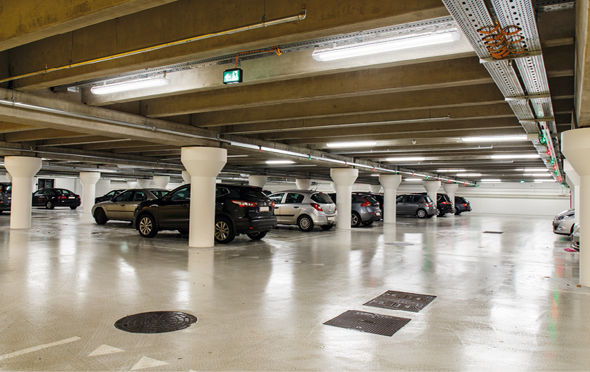 Parking Thomas B. Thriges Gade et ODEON