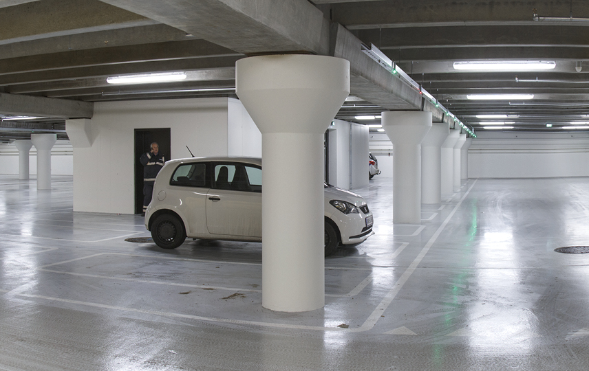 Parkeergarage Thomas B. Thriges Gade en ODEON