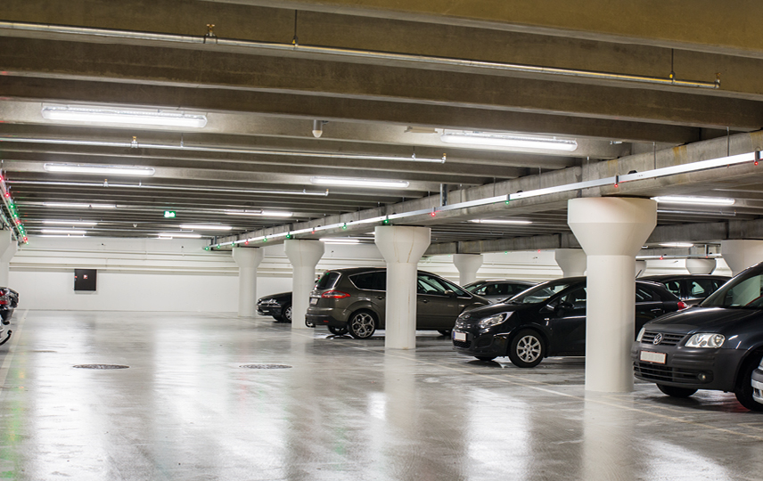 Parkeergarage Thomas B. Thriges Gade en ODEON