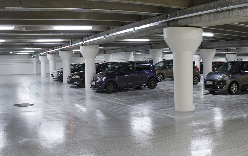 Parkeergarage Thomas B. Thriges Gade en ODEON