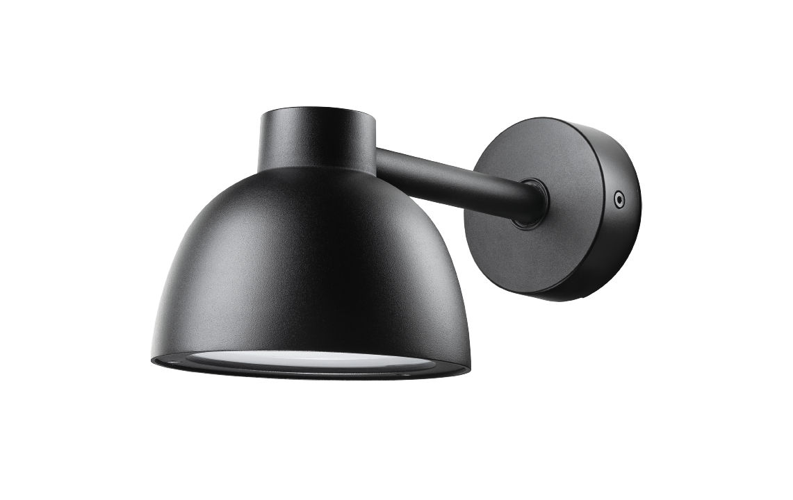 Herning Wall Sort Mini 580/620/1220/1300lm 3000/4000K Ra>80 Faseavsnitt