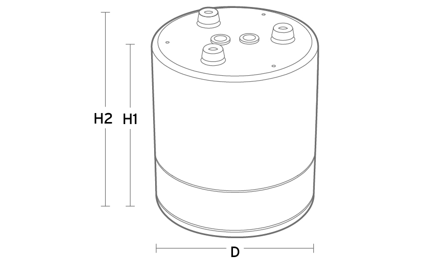 Rax Surface 150 Vit 1580lm 3000K Ra>80 Ej dimbar