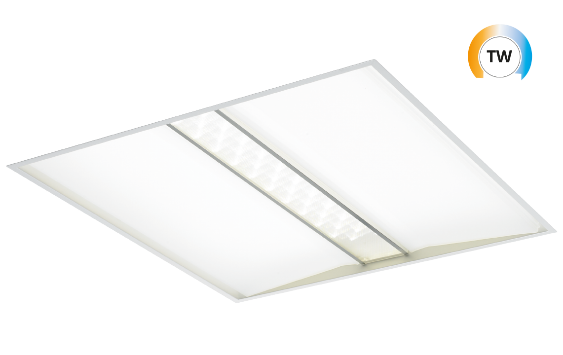 Illusion LED TW 600x600 White 3910lm 2700-6500K Ra>80 Tunable White DALI Type 8