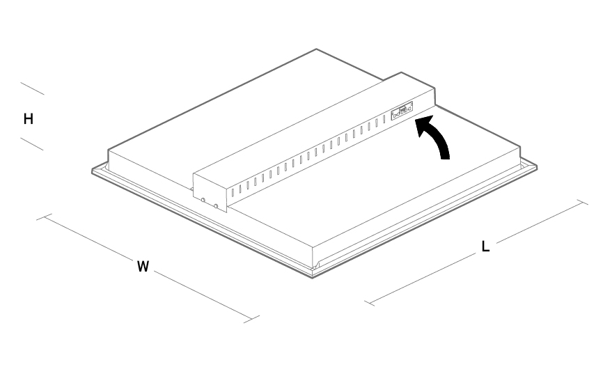 Illusion Soft LED 600x600 3790lm 4000K Ra>80 DALI Emergency 3H