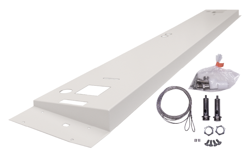 EcoLine Office 1200 Asymmetrische beugel met pendelkit