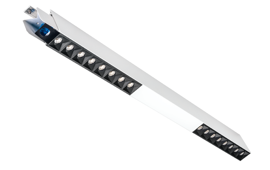 Lineal Cubic 840 Weiss 2230lm 3000K Ra>80 DALI-2 / Push Dim