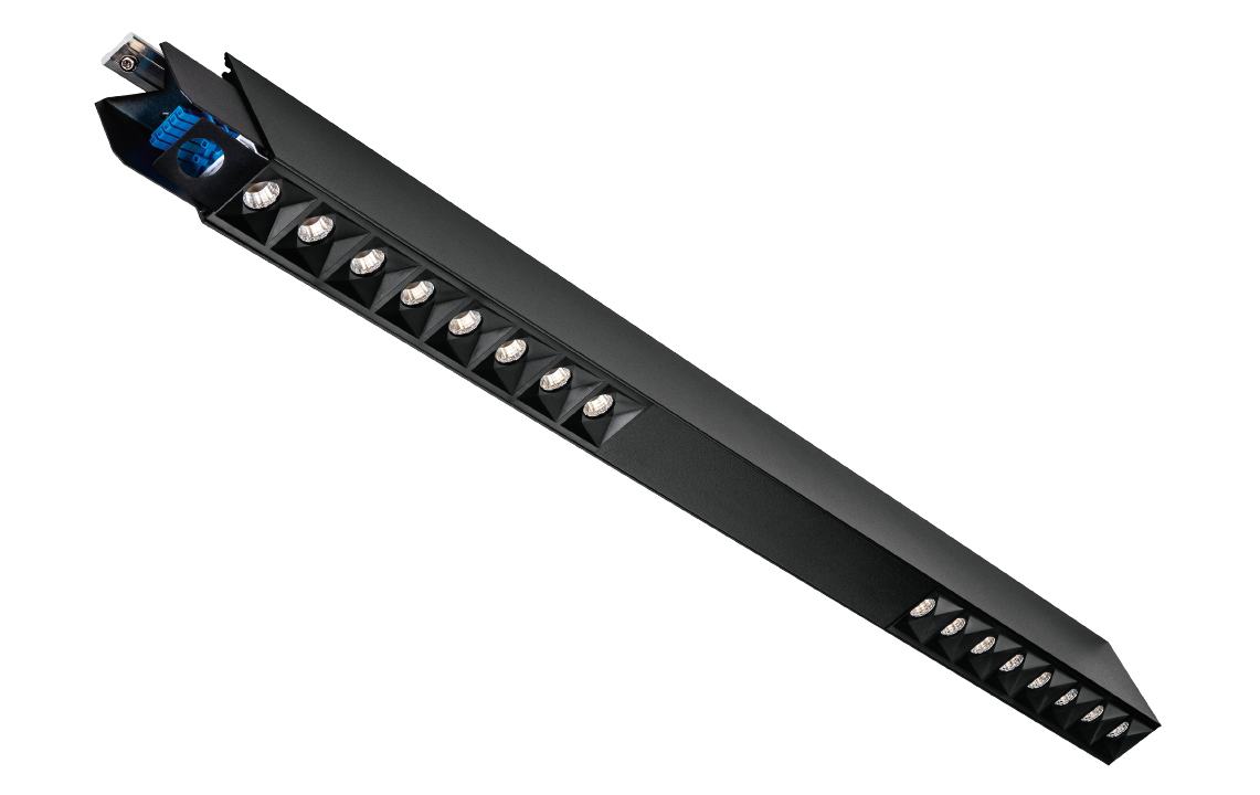 Lineal Cubic 840 Schwarz 2230lm 3000K Ra>80 DALI-2 / Push Dim