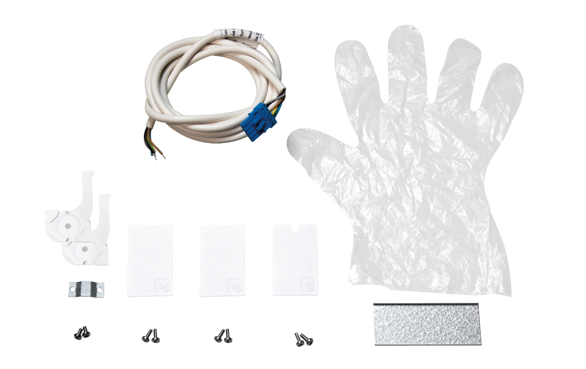 Lineal T-ceiling Start kit Wit