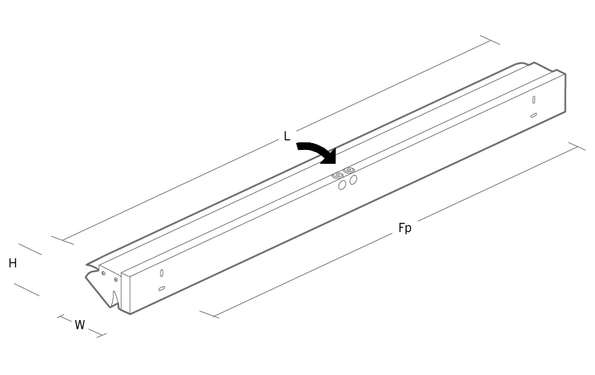 Linus LED White 1810lm 3000K Ra>80 DALI / Push Dim