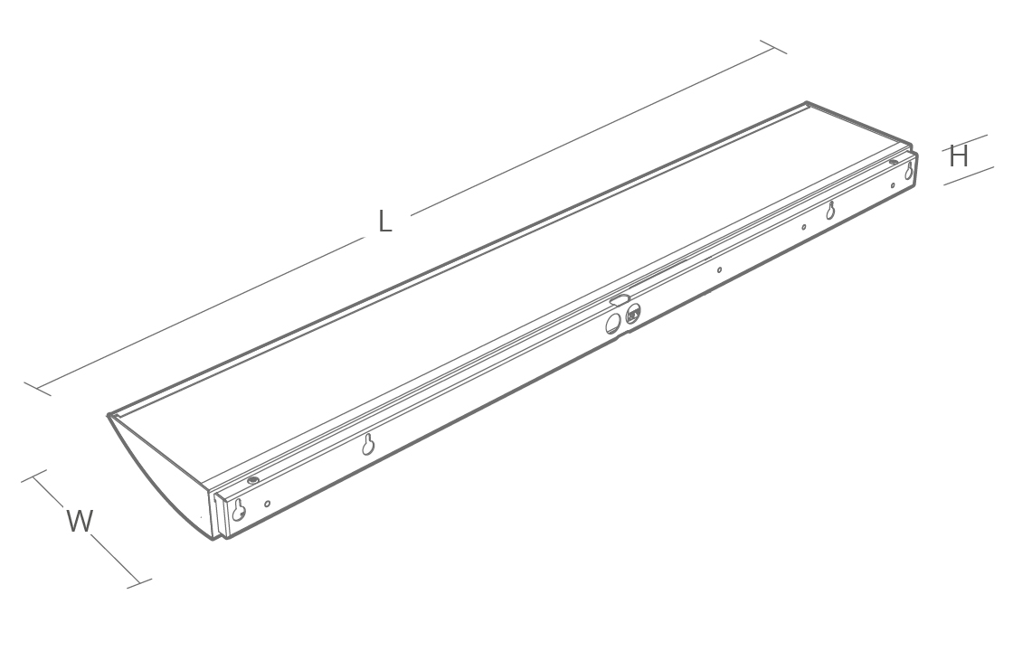 Comfort LED Hvid 3490lm 4000K Ra>80 DALI / Push Dim