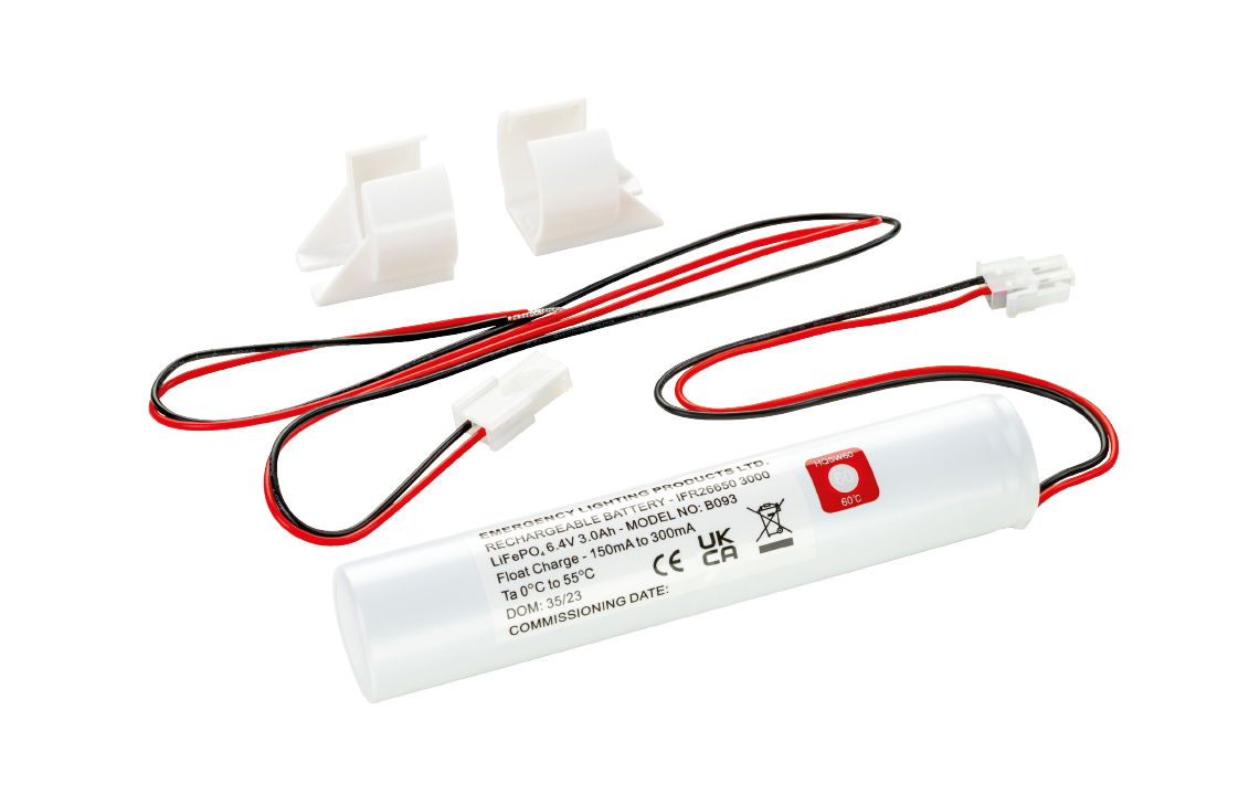 Emergency battery 3 Hours 3.0Ah - Model No: B093