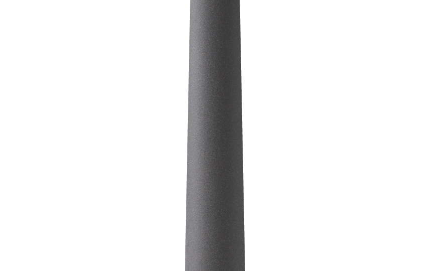 Grå Konisk Mast 4m Stål