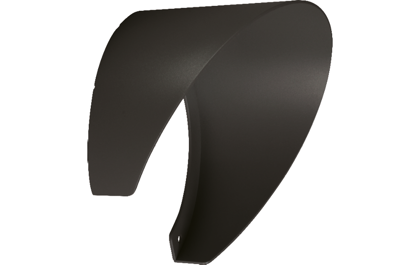 Wax Black Visor Aluminium