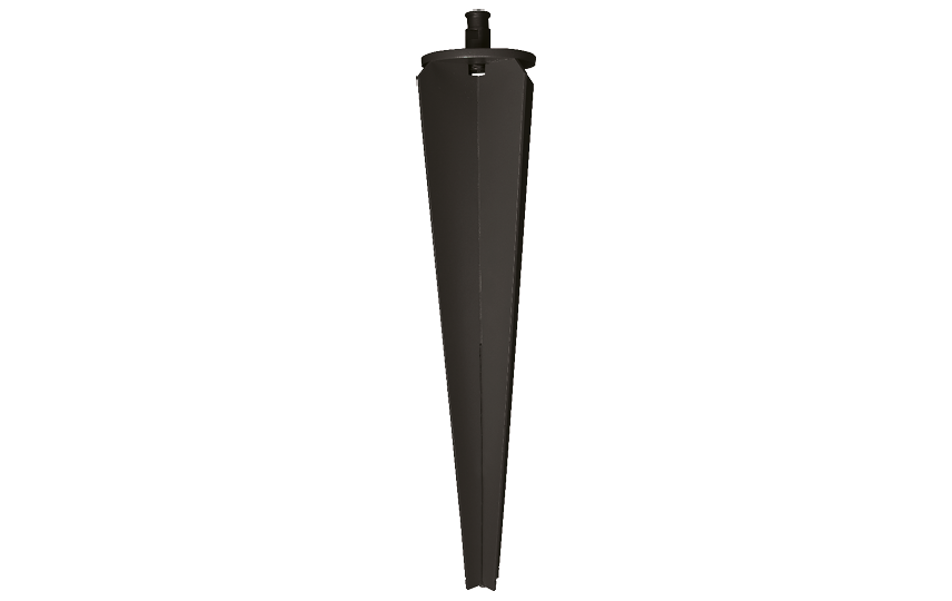 Wax Schwarz Erdspiess Aluminium