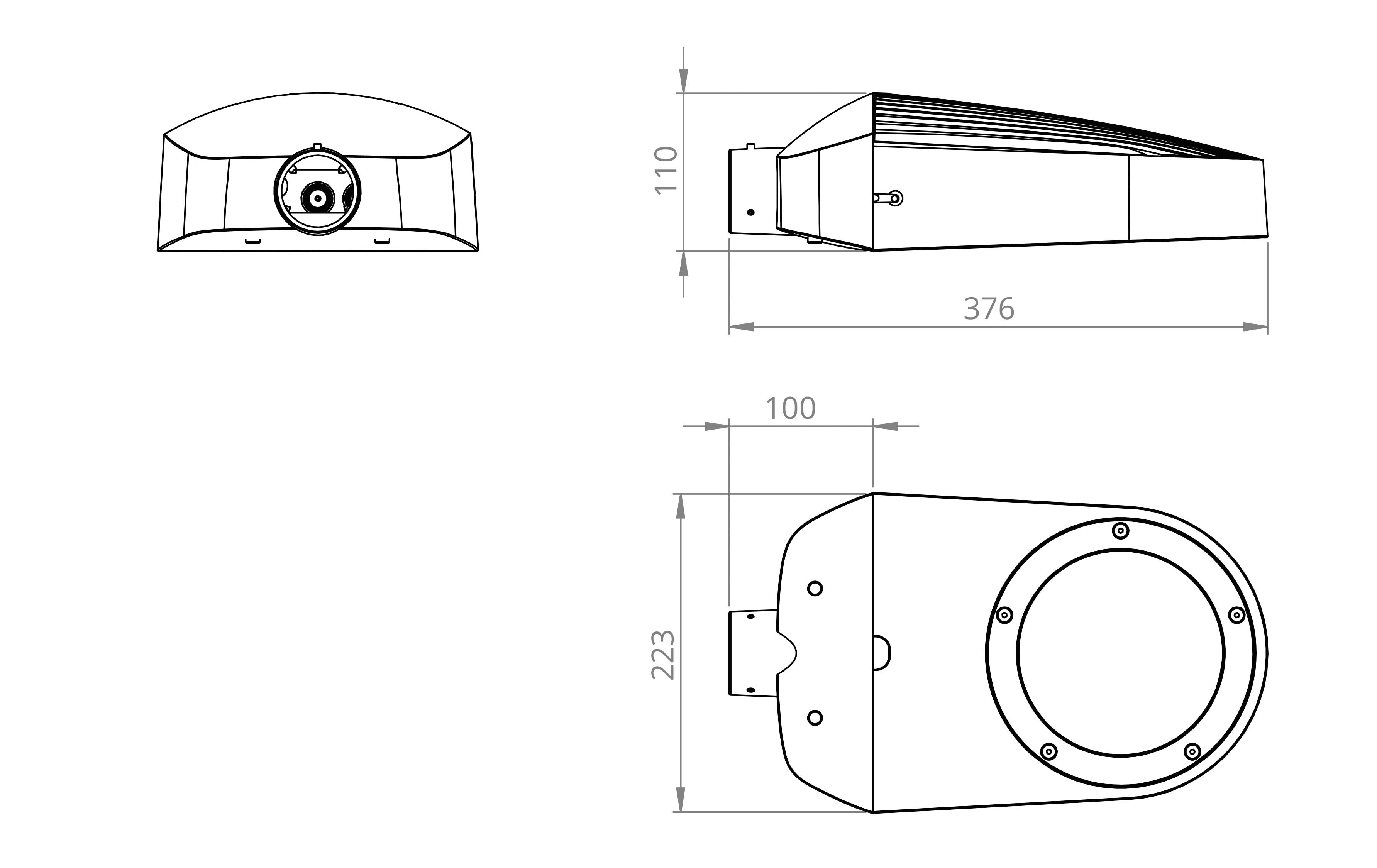 Fevik Armmount Graphite