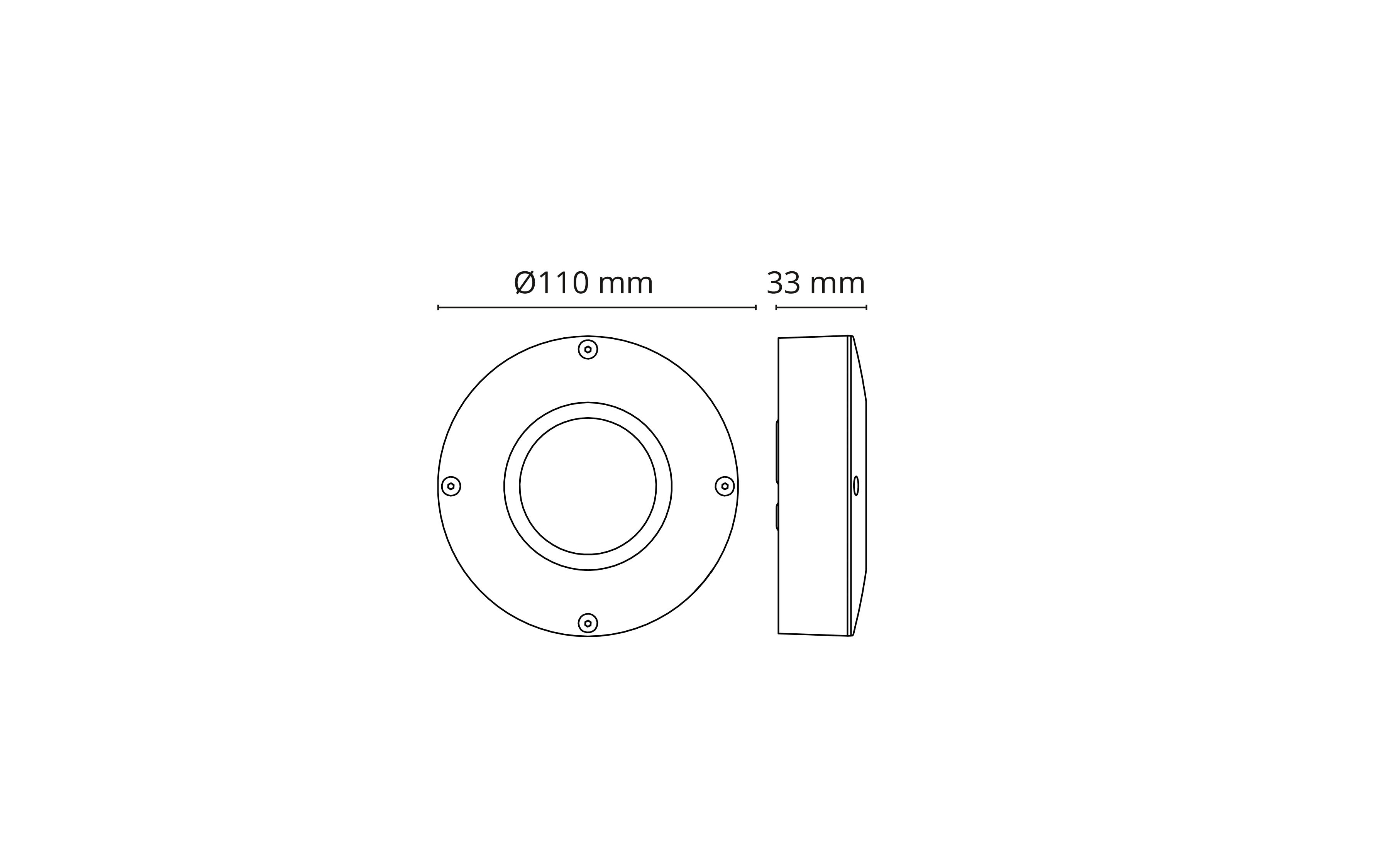 Callisto Graphite 200lm 3000K Ra>80 Trailing edge dimming