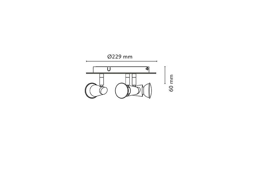 Con Vit 1080lm 2700K Ra>90 Bakkantsdimmer