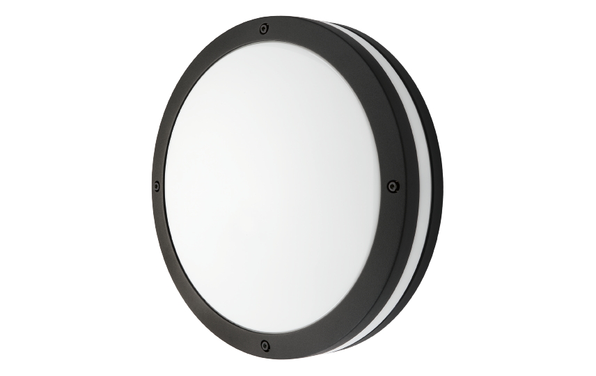 Evje 2000 Schwarz 1250lm 4000K Ra>80 Sensor