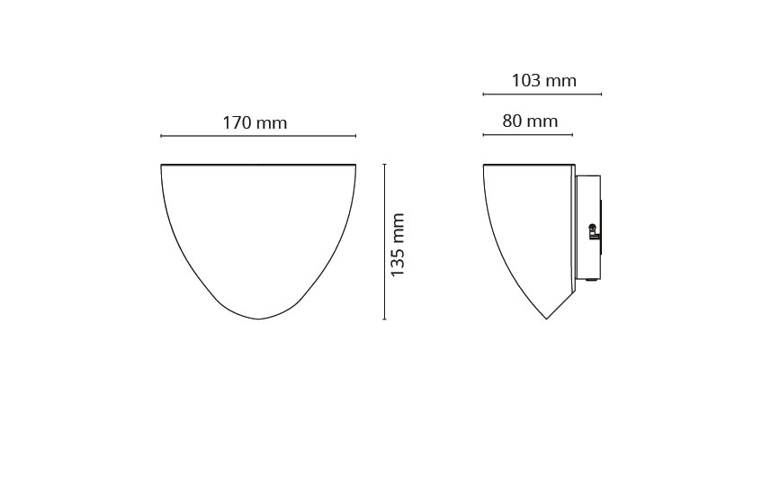 Duo White 590lm 2700K Ra>80 Trailing edge dimming