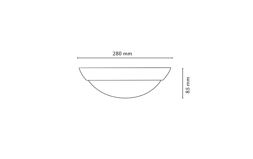 Enok Vit E27 500lm 2700K Ra>80 Bakkantsdimmer