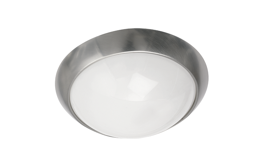 Econ LED Gebürsteter Stahl 650lm 3000K Ra>80 Phasenabschnittsdimmung