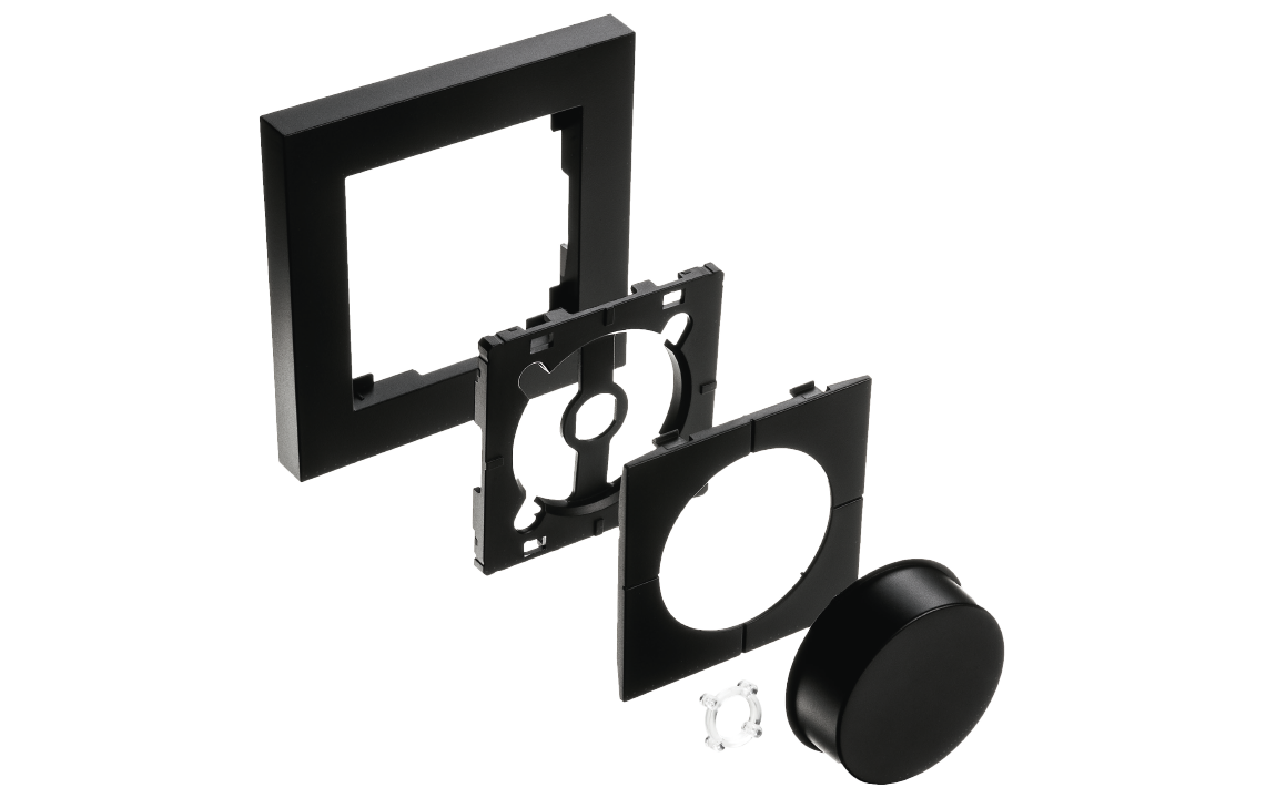 LEDDim V5 - Noir TW/MASTER/DALI SG Frontal Polycarbonate (PC)
