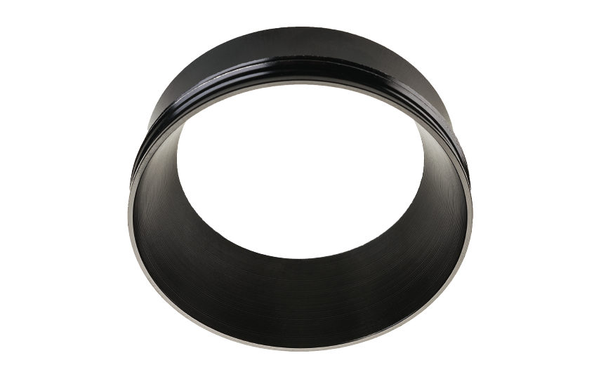 Tube Mini Schwarz Ø59 Blendring Aluminium
