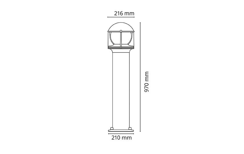 Opus Graphite 580lm 3000K Ra>80 Trailing edge dimming