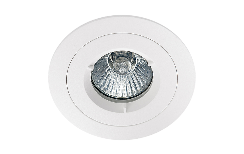 Polar IP65 GU10 Weiss 1x35W Phasenabschnittsdimmung