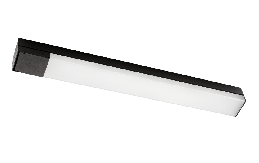 Prelude Square Schwarz m/ Buchse 1460lm 2700K Ra>90 Phasenabschnittsdimmung