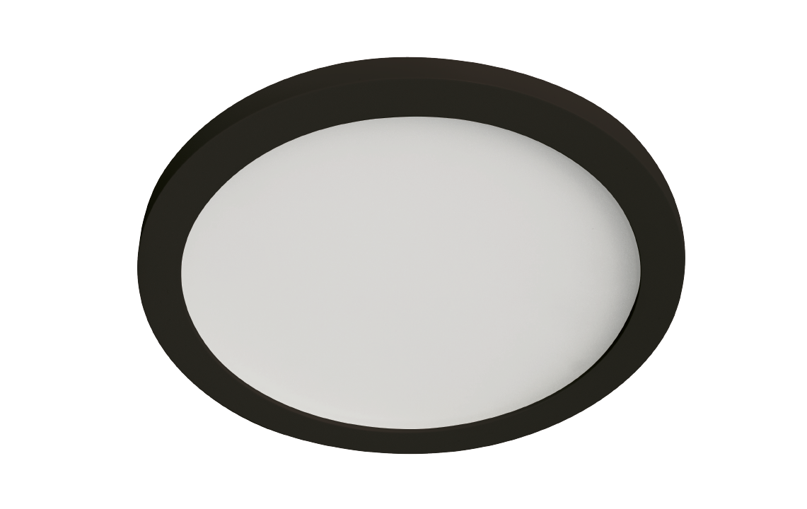 Rax 200 Black Glass frosted IP44
