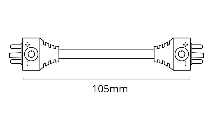 SlimLine 50mm Flexible Connector