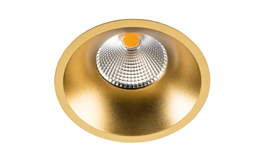 Soft Slim Guld 810lm 2700K Ra 98 Bakkantsdimmer