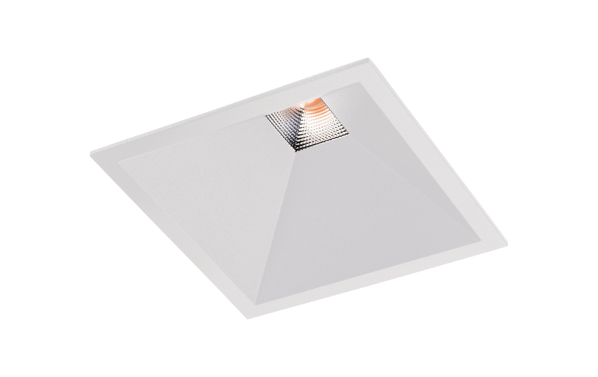 Soft Square Weiss 900lm 2700K Ra 98 DALI-2 / Push Dim