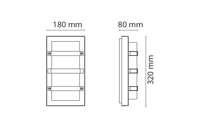 Trio White 470lm 2700K Ra>80 Trailing edge dimming