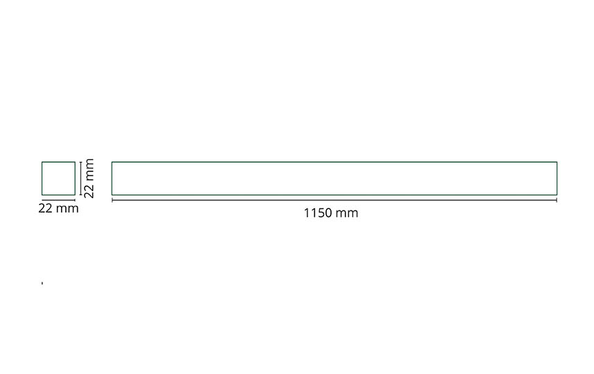 Zip 230V Vit Fasskena 1,15m