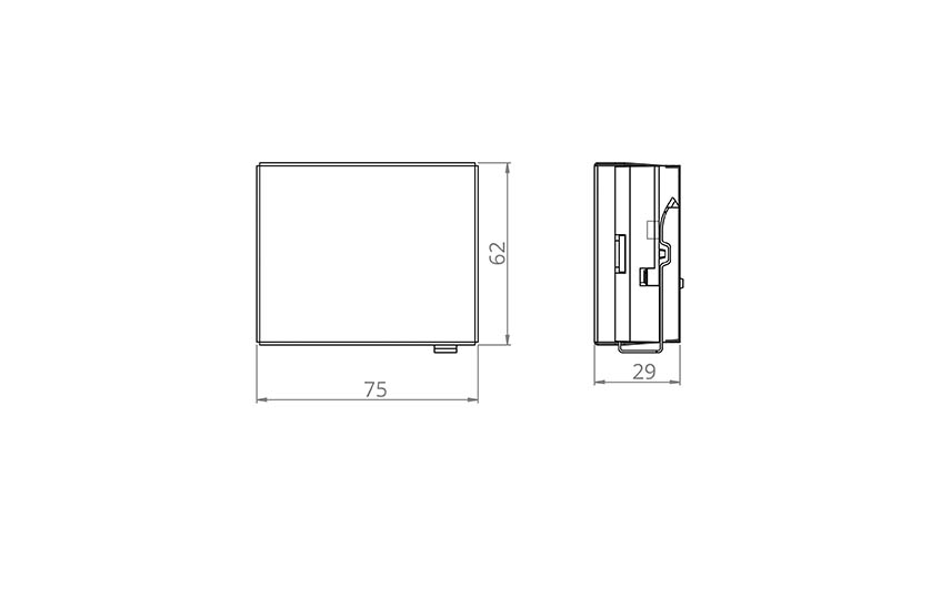 Zip 230V Vit Flyttbar elanslutning