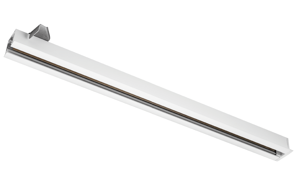 Zip 230V Indbygd Hvid Skinne 1,8m
