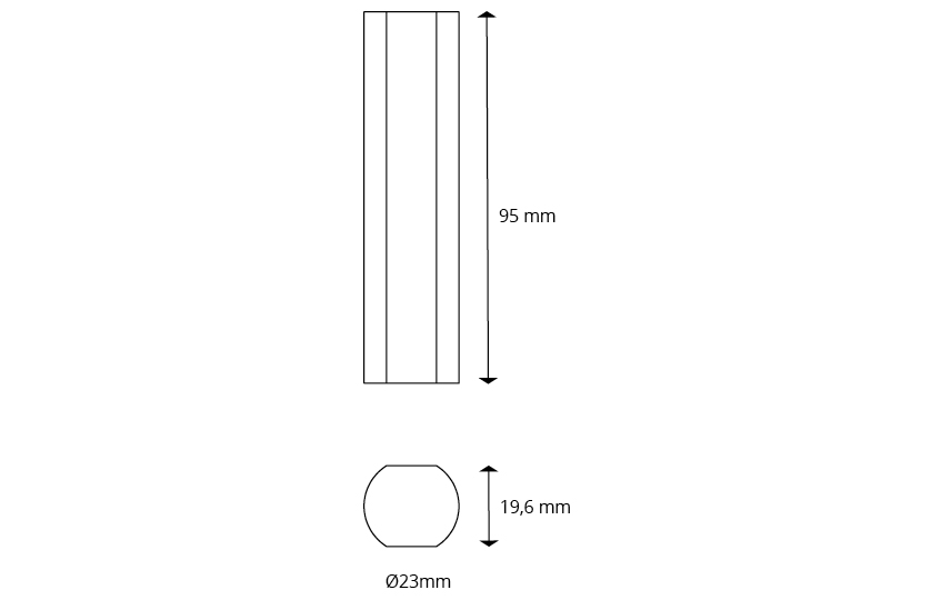 Nano Blanc Driver 4,2W 350mA Coupure de phase descendante