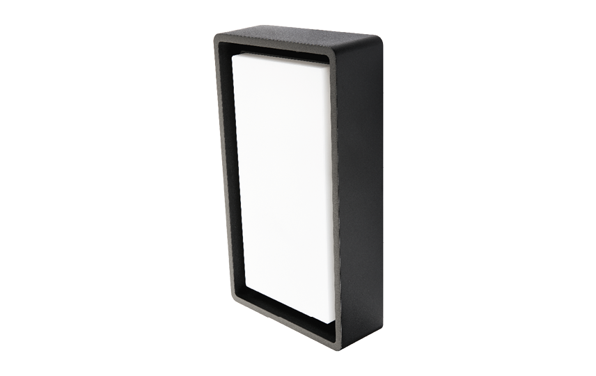 Frame Schwarz 770lm 3000K Ra>80 Sensor