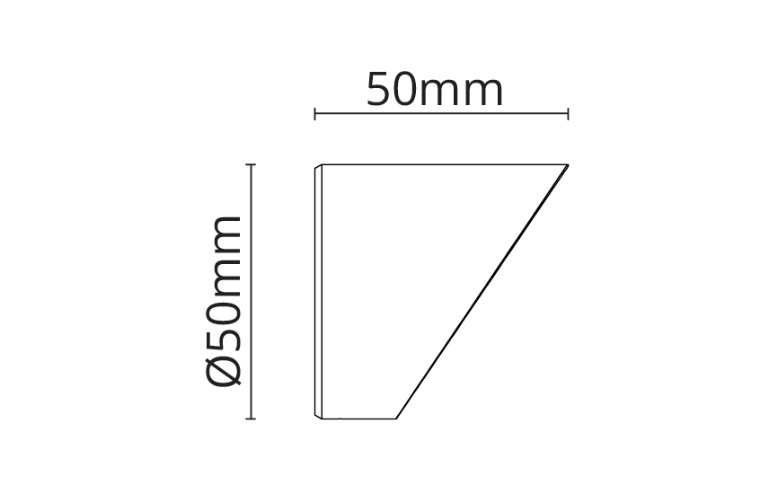 Hovden Graphit Mini Visier Aluminium