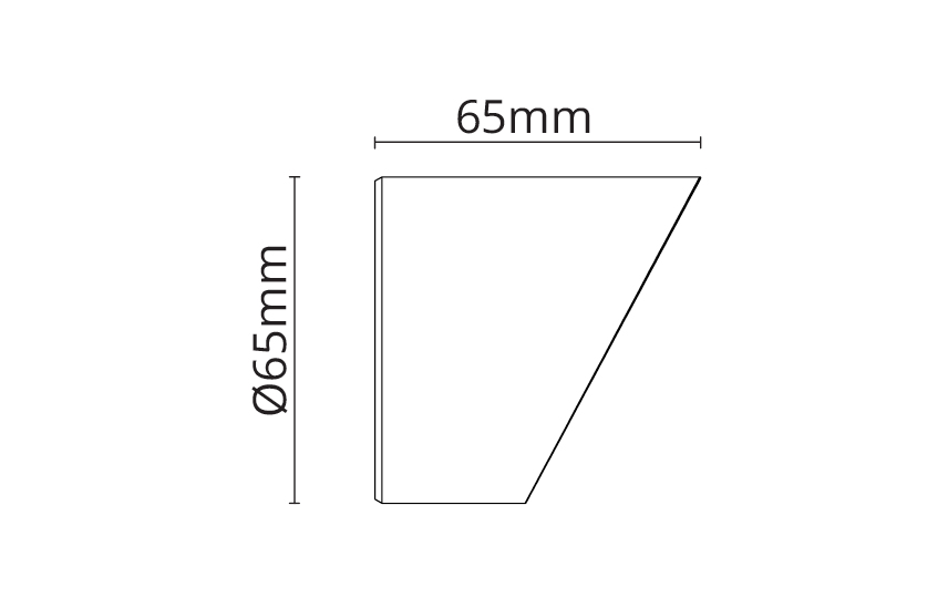 Hovden Grafit Midi Visir Aluminium