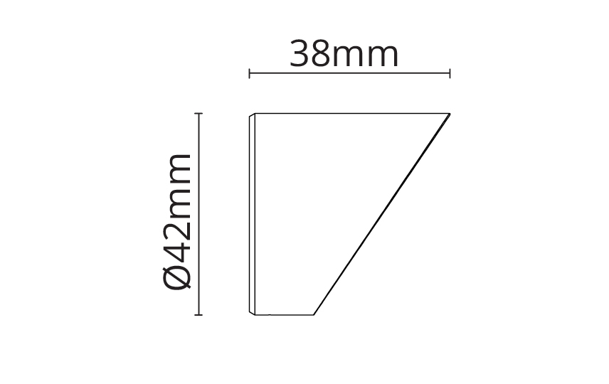 Hovden Grafitt Micro Visir Aluminium