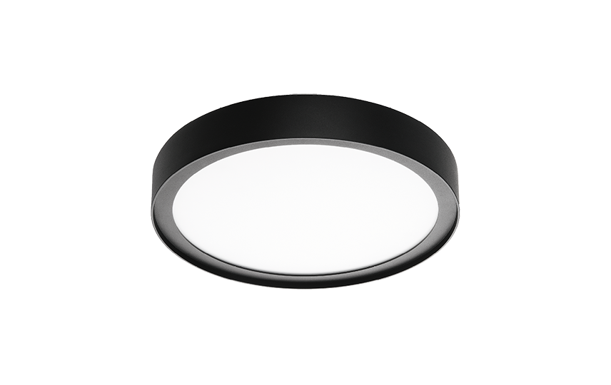 Disc 290 Black 1850lm 3000K Ra>80 DALI-2 / Push Dim
