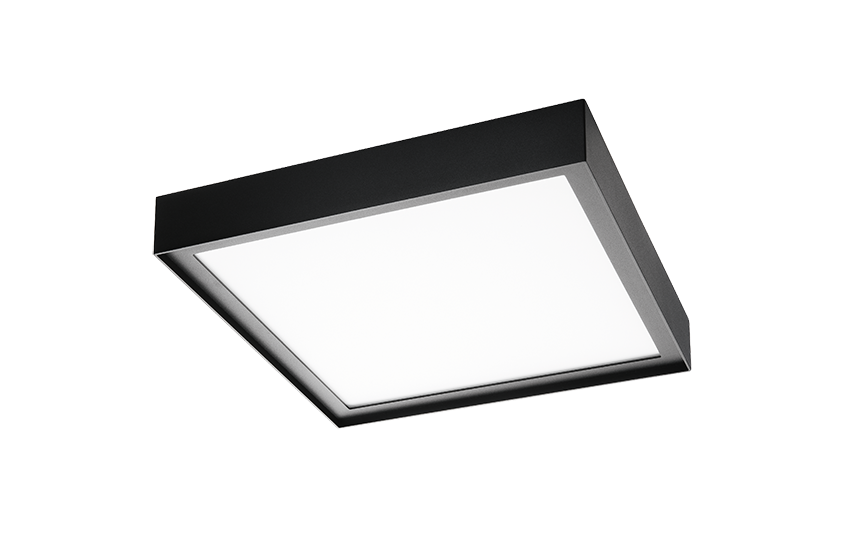 Disc 285X285 Schwarz 1920lm 2700K Ra>80 Sensor Dim