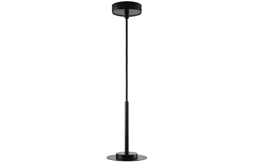 Disc/Frosta Schwarz Pendelleuchte Adapter Aluminium