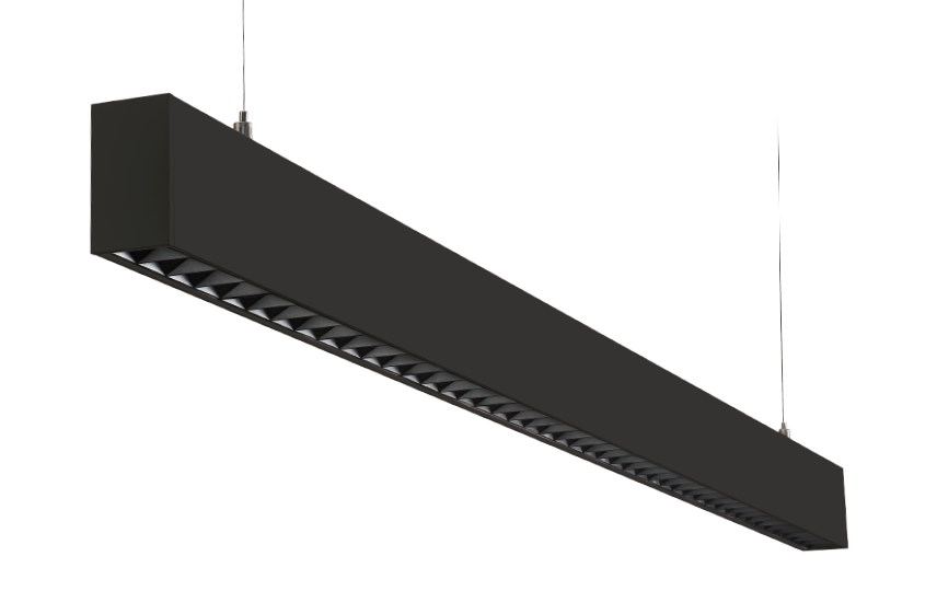 Inspire Schwarz 4300lm 4000K Ra>80 DALI-2 / Push Dim