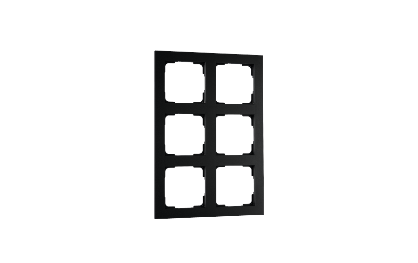 Ramme Sort 2X3