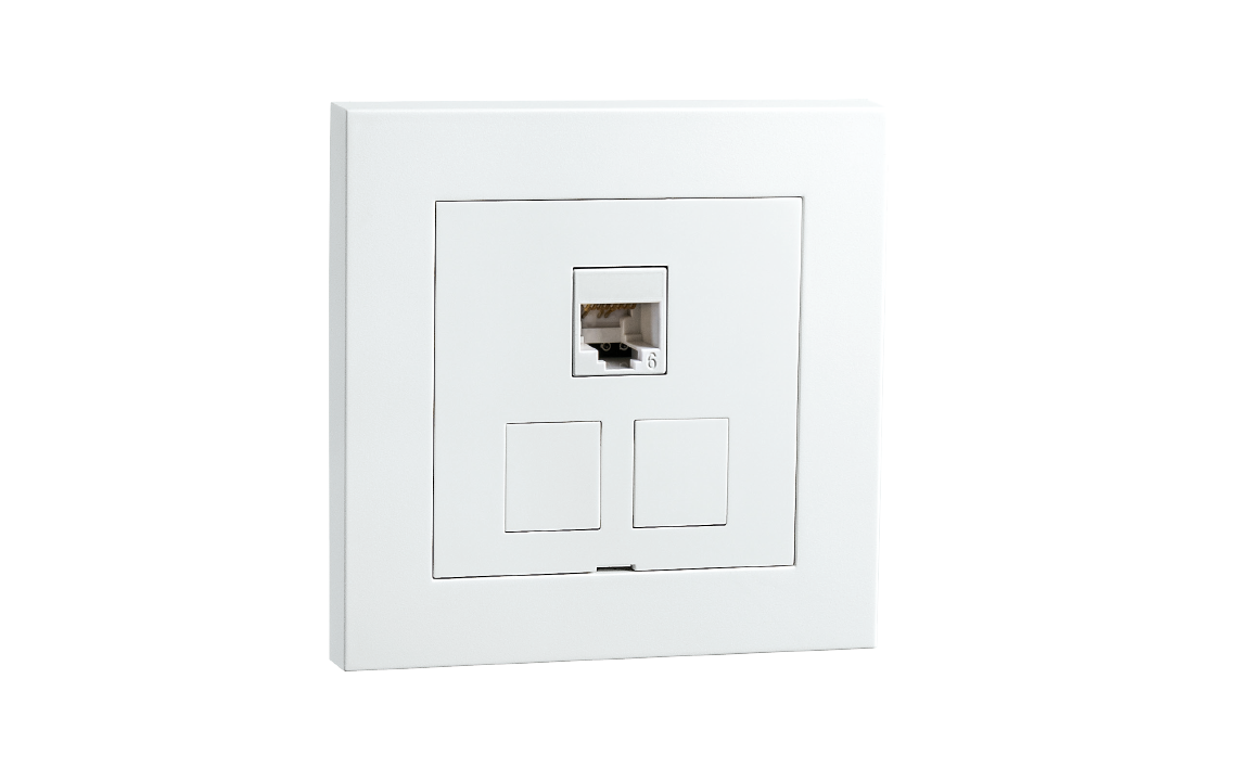Modularuttak Hvit 3X Keystone
